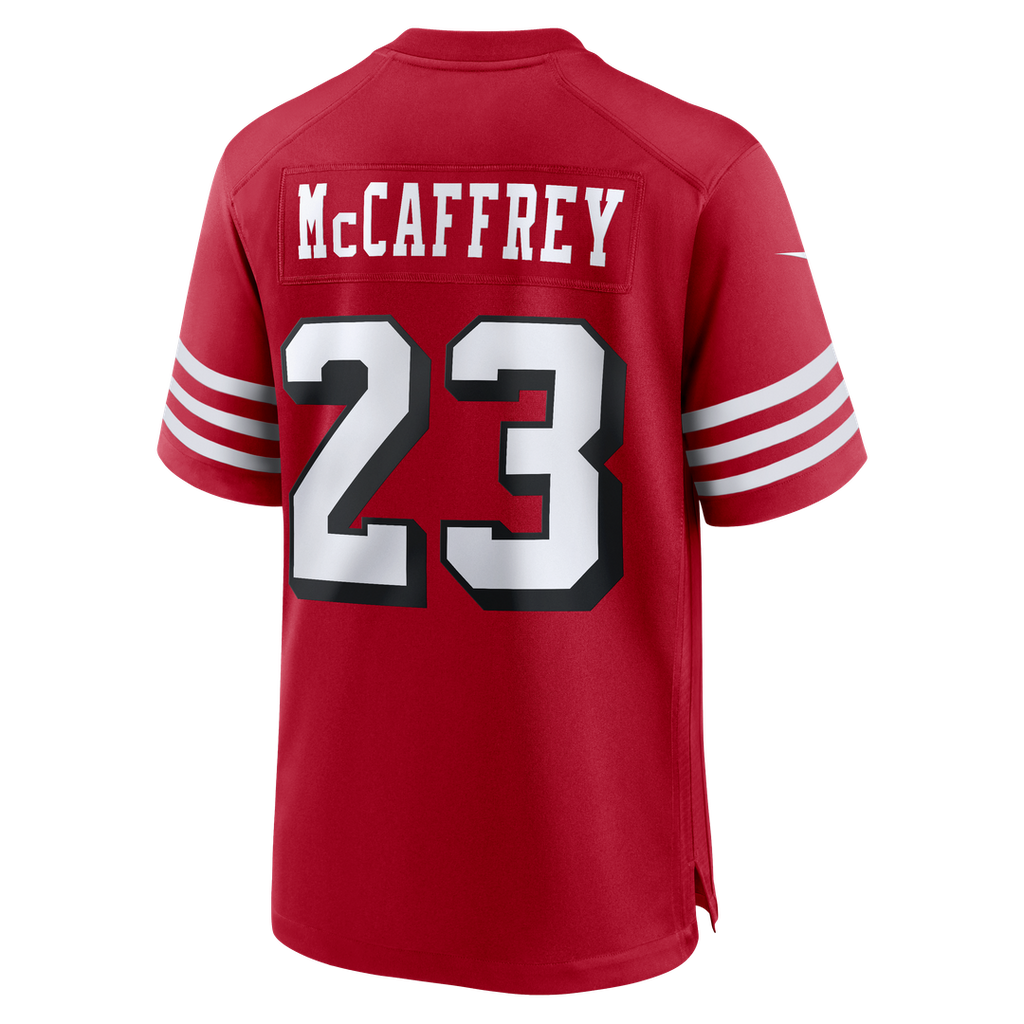 Christian McCaffrey San Francisco 49ers Scarlet Alternate Game Player Jersey