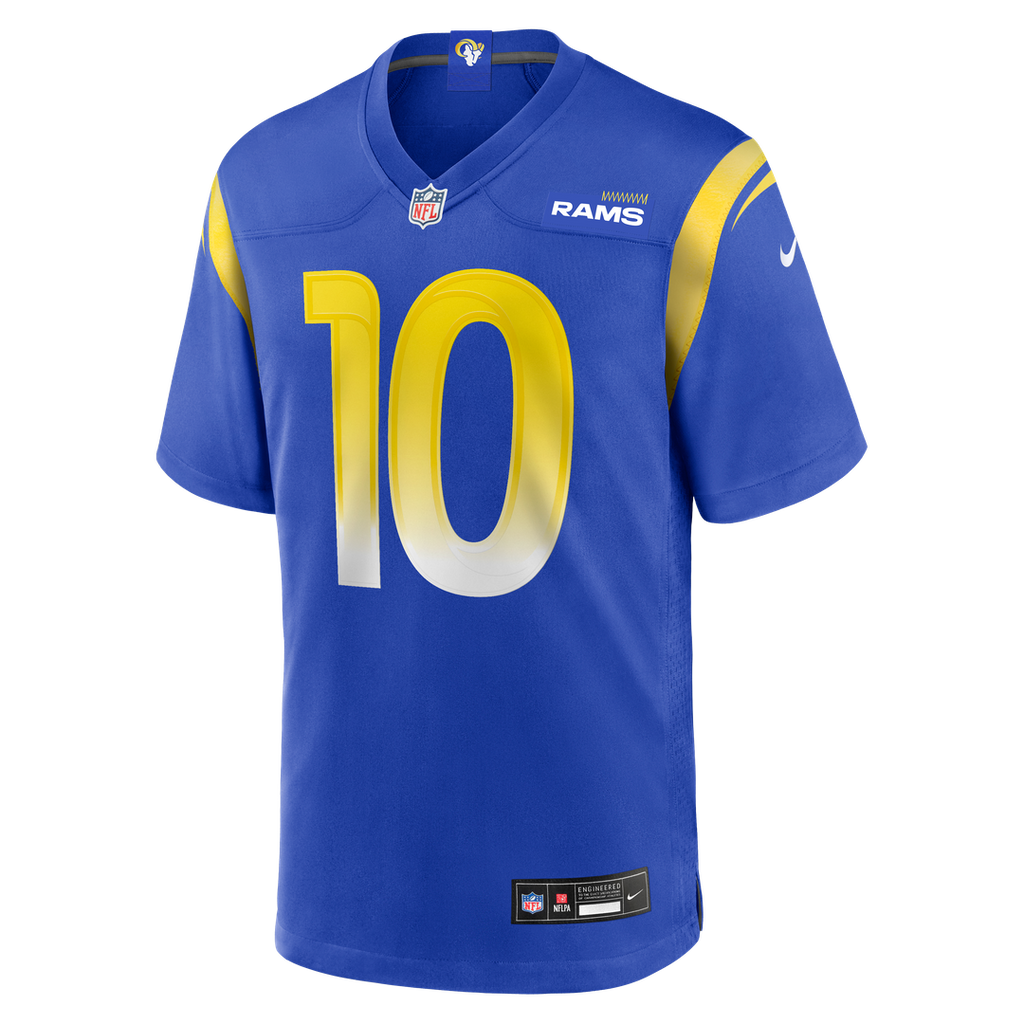 Britain Covey Los Angeles Rams Royal Team Game Jersey