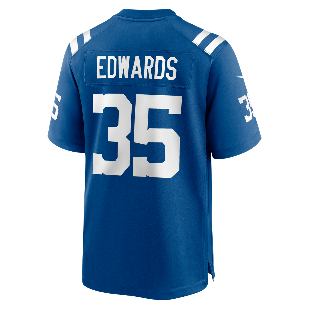 Johnathan Edwards Indianapolis Colts Royal Team Game Jersey