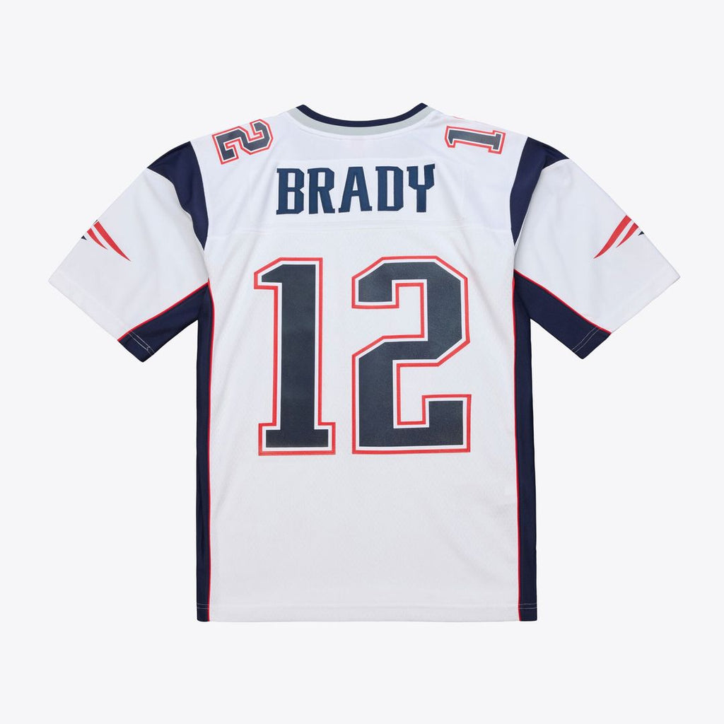 Tom Brady New England Patriots White 2000 Legacy Replica Jersey