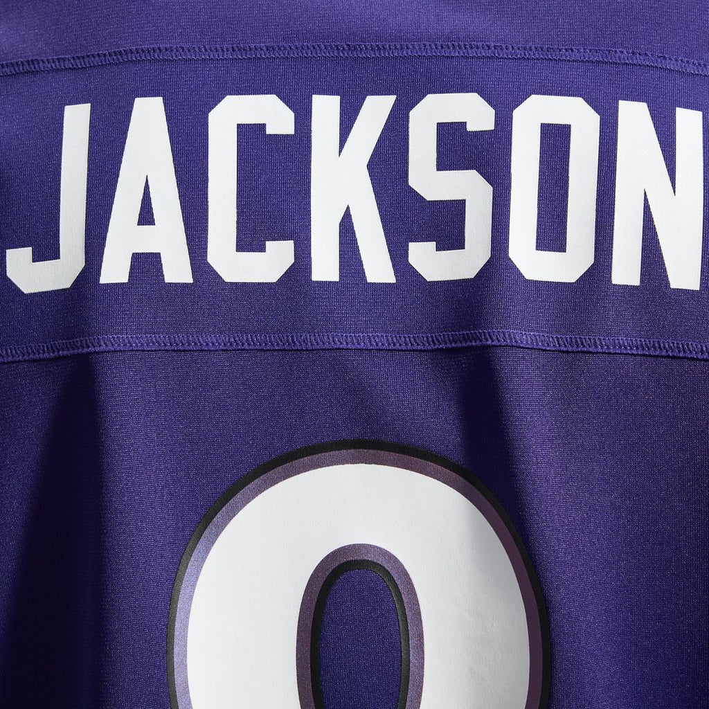 Lamar Jackson Baltimore Ravens Purple Team Game Jersey