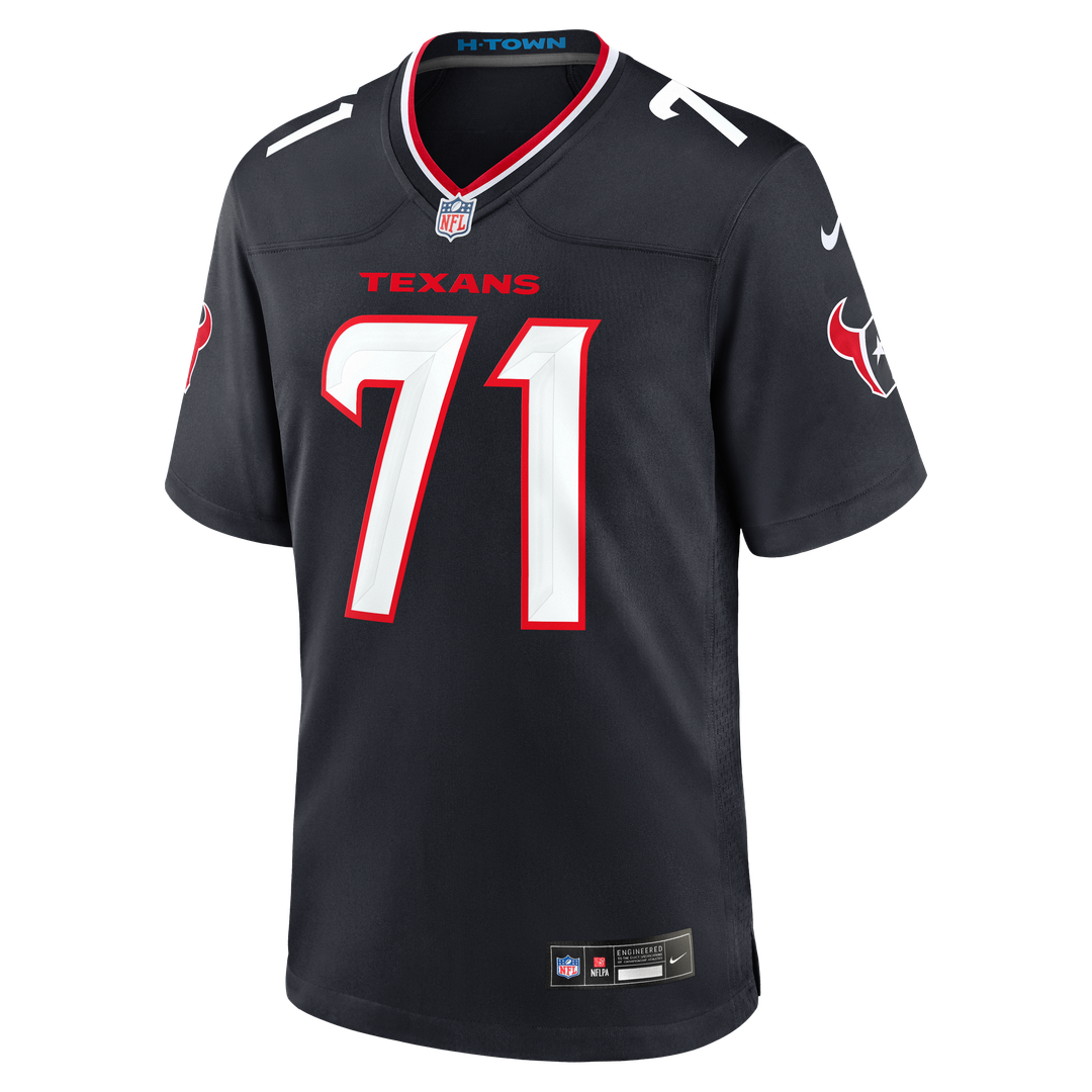 Braden Smith Houston Texans Navy Team Game Jersey
