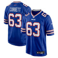 Austin Corbett Buffalo Bills Royal Team Game Jersey