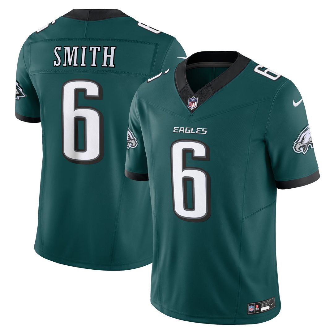 DeVonta Smith Philadelphia Eagles Midnight Green Vapor F.U.S.E. Limited Jersey