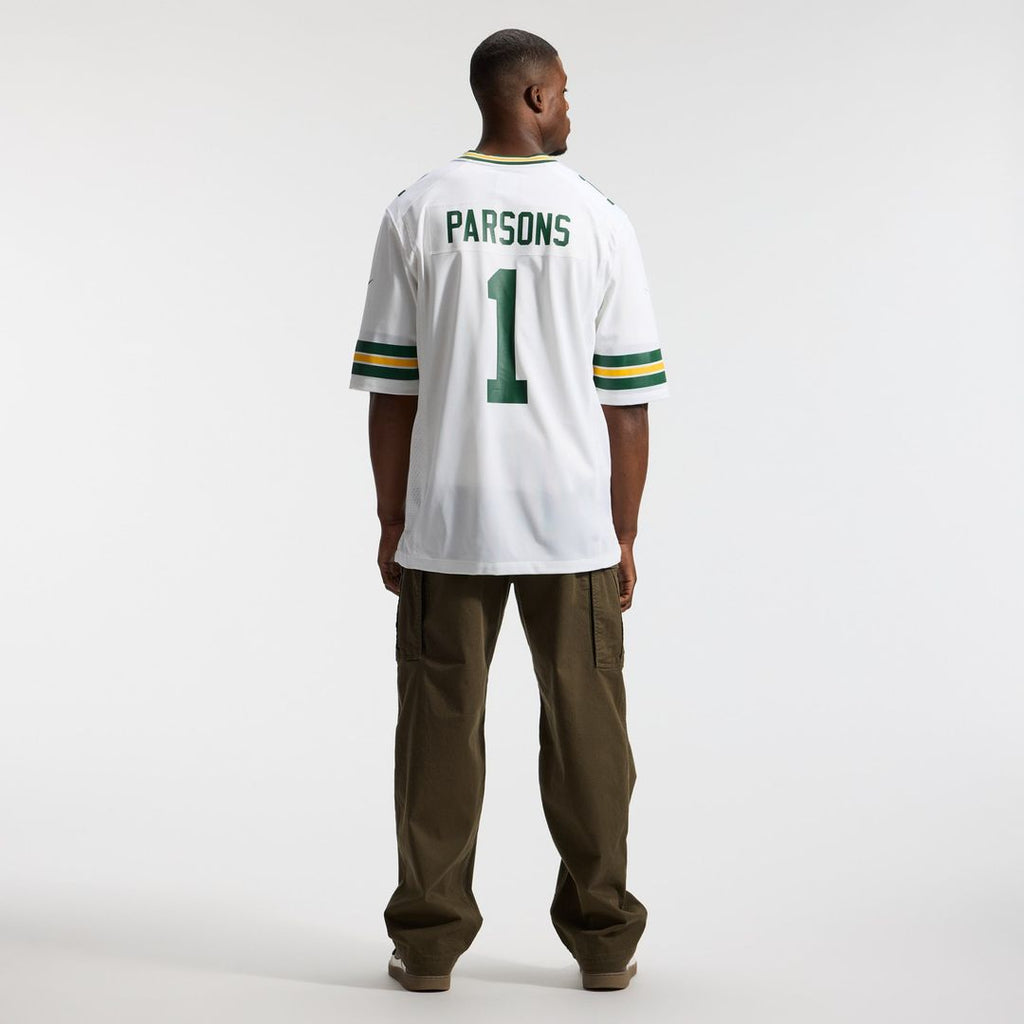 Micah Parsons Green Bay Packers White Game Player Jersey