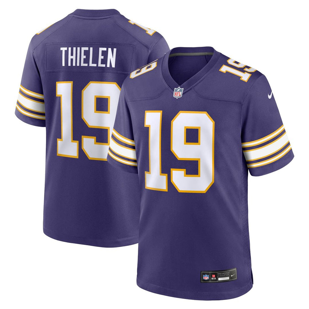 Adam Thielen Minnesota Vikings Purple Alternate Game Player Jersey