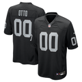 Jim Otto Las Vegas Raiders Black Game Retired Player Jersey