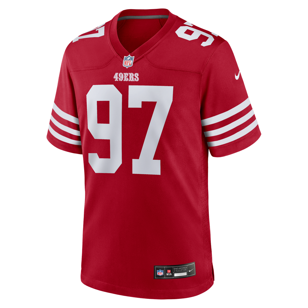 Nick Bosa San Francisco 49ers Scarlet Player Game Jersey