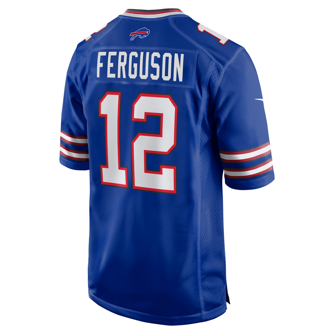Joe Ferguson Buffalo Bills Royal Game Retired Player Jersey