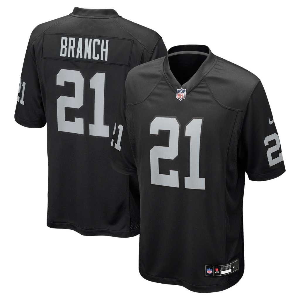 Cliff Branch Las Vegas Raiders Black Retired Player Game Jersey