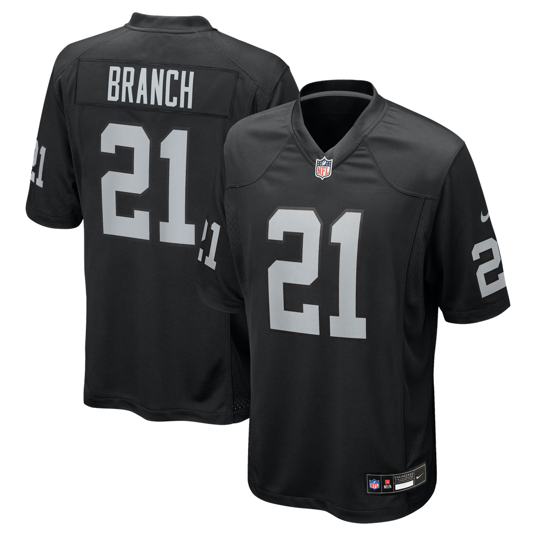 Cliff Branch Las Vegas Raiders Black Retired Player Game Jersey